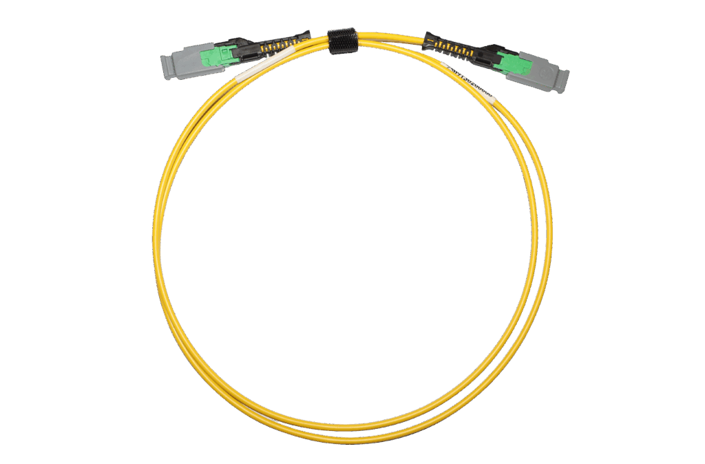 MMC very High Density fiber optic cable assemblies en patch panelen